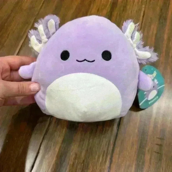 Squishmallow deep sea squad - Monica the purple axolotl 8” fish plush BNWT - Picture 2 of 4